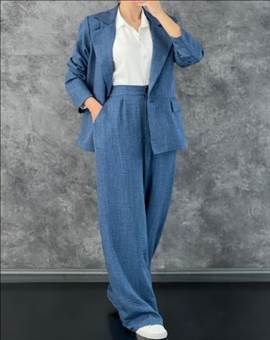 The Lux' Tailored Straight Leg Pants