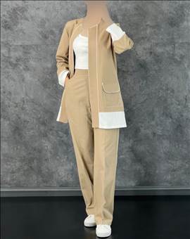 The Lux' Tailored Straight Leg Pants