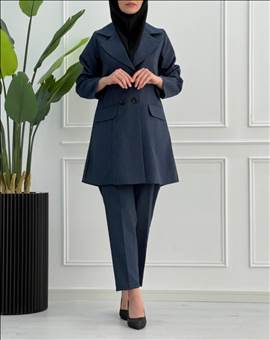The Lux' Tailored Straight Leg Pants